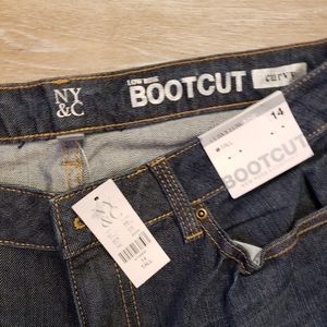 NY&C bootleg jeans 14tall